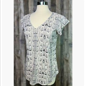 Express Snake Print Top